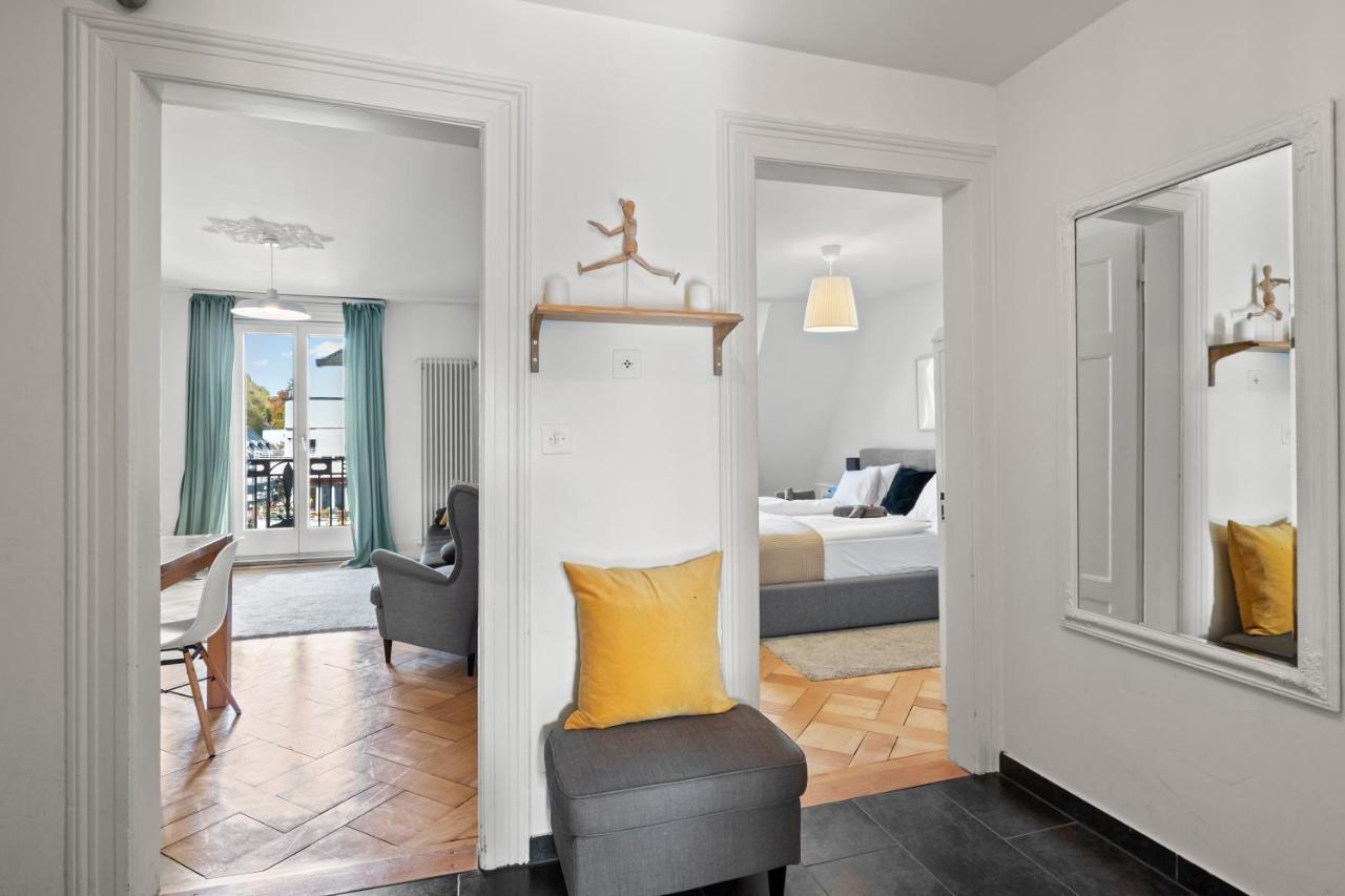 לוצרן Central Bright & Cozy Apartments מראה חיצוני תמונה