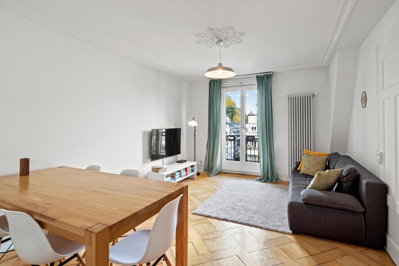 לוצרן Central Bright & Cozy Apartments מראה חיצוני תמונה
