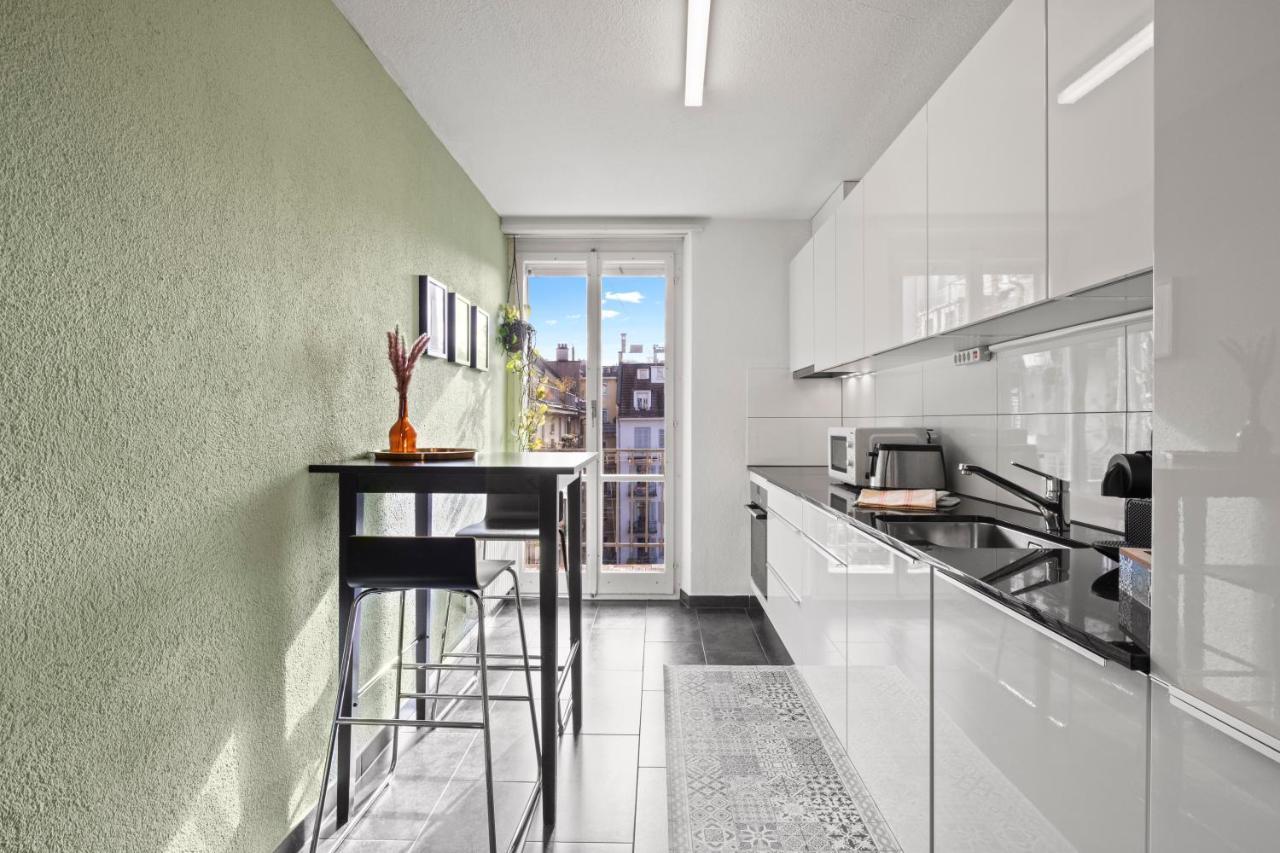 לוצרן Central Bright & Cozy Apartments מראה חיצוני תמונה