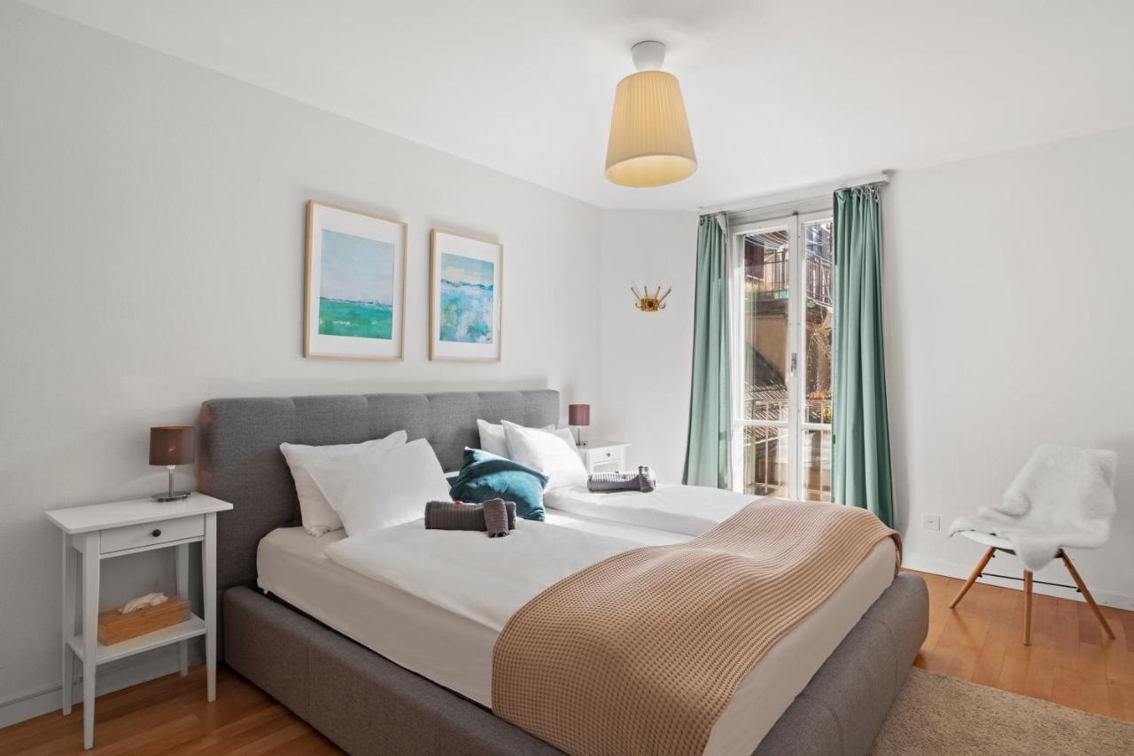 לוצרן Central Bright & Cozy Apartments מראה חיצוני תמונה