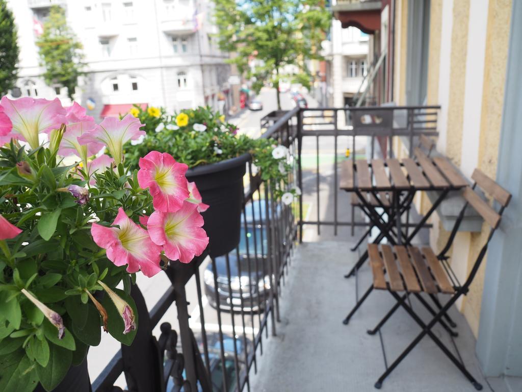 לוצרן Central Bright & Cozy Apartments מראה חיצוני תמונה